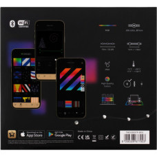 Гірлянда Twinkly Smart LED Dots Lights RGB 200 Gen II, IP44, 10м, прозорий (TWD200STP-BEU)
