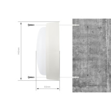 Світильник Delux WC-1 12 Вт 5000K IP54 (90021161)