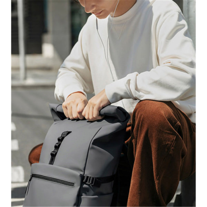 Рюкзак для ноутбука Xiaomi 15.6" Roll Top Casual Backpack (BHR9055GL)