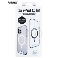 Чохол до мобільного телефона BeCover Space Case MagSafe Apple iPhone 16e Transparent (713884)