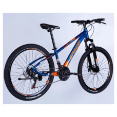 Велосипед Space 26" MERCURY DD FR рама-13" AL 2026 синьо-помаранчевий (OPS-SP-26-081)
