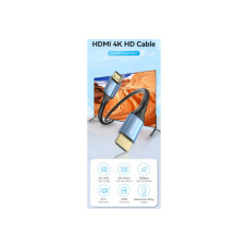 Кабель мультимедійний HDMI M to HDMI M 5.0m V2.0 4K60Hz blue Vention (ALHSJ)