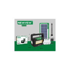 Ліхтар NEWVEW комплект NV-T220 Solar Panel 4500mAh (NWVW-NV-T220-GN)
