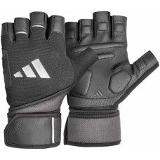 Рукавички для фітнесу Adidas Wrist Wrap Training Gloves ADGB-15051 чорний S (885652026208)