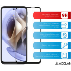 Скло захисне ACCLAB Full Glue MOTO G31/G41 Black (1283126546105)