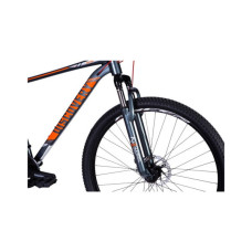 Велосипед Discovery 29" BASTION DD рама-19" AL 2025 сіро-помаранчевий (OPS-DIS-29-204)