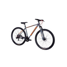 Велосипед Discovery 29" BASTION DD рама-19" AL 2025 сіро-помаранчевий (OPS-DIS-29-204)