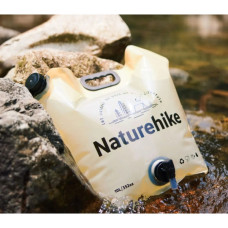 Відро складне Naturehike CNK2450CF027 для води 10 л, жовте (6927595798355)