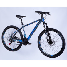 Велосипед Space 27.5" MERCURY DD FR рама-17" AL 2026 сіро-синій (OPS-SP-27.5-078)