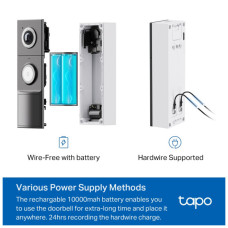 Відеодомофон TP-Link Tapo D235 (TAPO-D235)