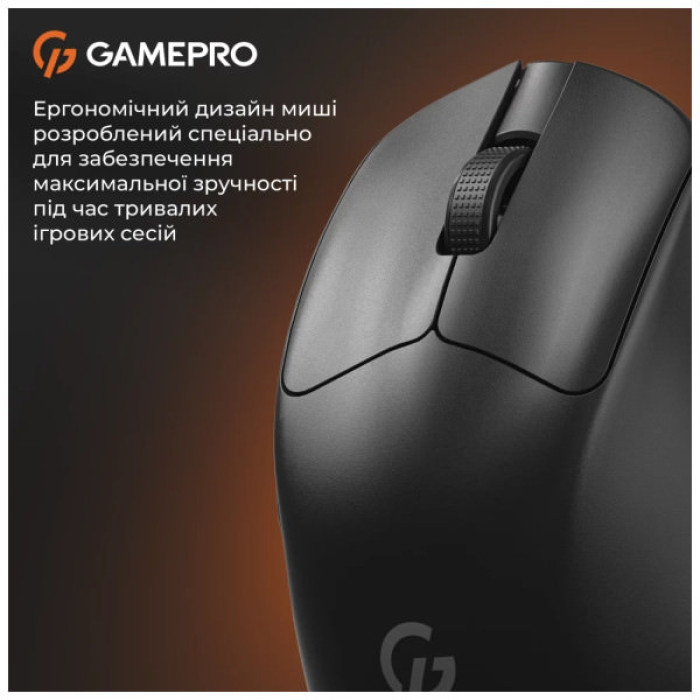 Мишка GamePro Genesis Avenger Wireless/Bluetooth/USB Black (GM096B)