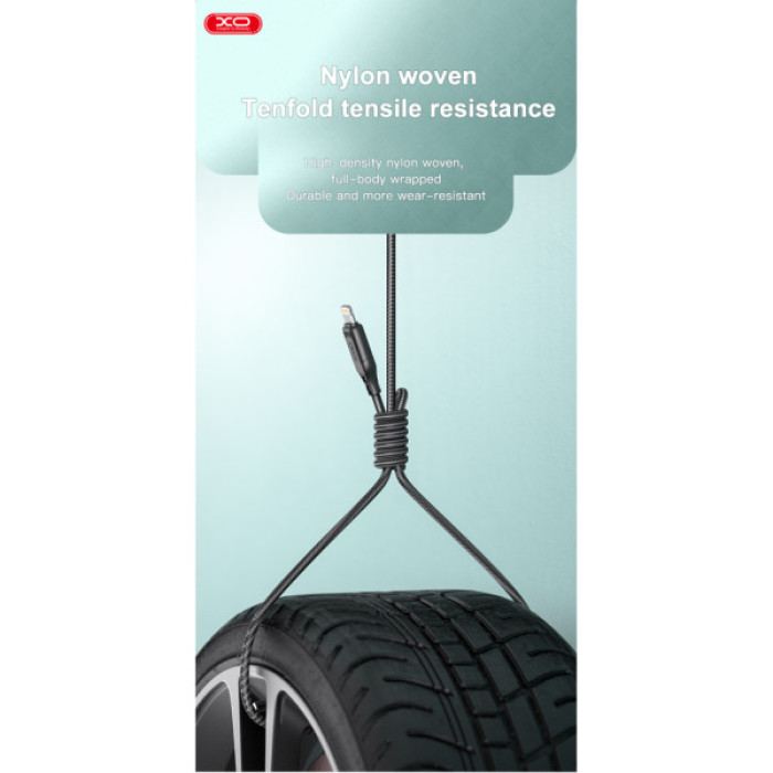 Дата кабель USB 2.0 AM to Micro 5P 1.0m braided white XO (NB235_M_White)