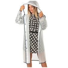 Дощовик Perletti City прозорий/чорний S (14210001S)