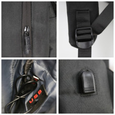 Рюкзак туристичний NikiBo Studio 16л чорний (30011005-01)