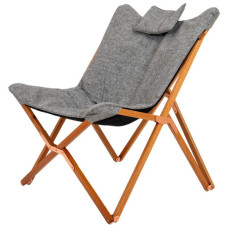 Крісло складане Bo-Camp Bloomsbury L Grey (1200370)
