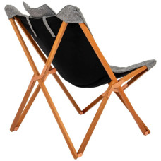 Крісло складане Bo-Camp Bloomsbury L Grey (1200370)