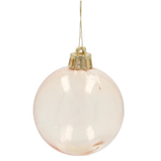 Ялинкова іграшка Chomik пластикові кульки 16 шт, 6см, мікс кольорів (5900779900004)