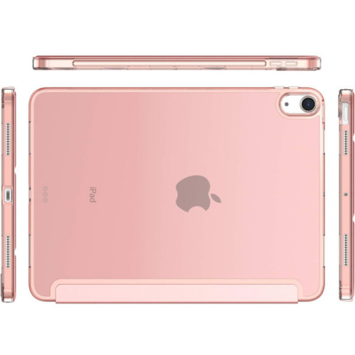 Чохол до планшета BeCover Tri Fold Hard Apple iPad Air 5 (2022) 10.9" Pink (709664)