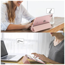 Чохол до планшета BeCover Tri Fold Hard Apple iPad Air 5 (2022) 10.9" Pink (709664)