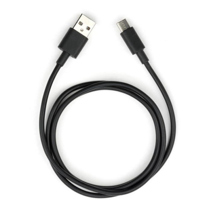 Дата кабель USB 2.0 AM to USB-C 1.0m PVC black Vinga (VCPDCTC1BK)