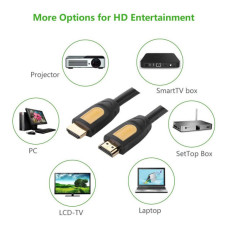 Кабель мультимедійний HDMI M to HDMI M 5.0m V1.4 Ugreen (10167)