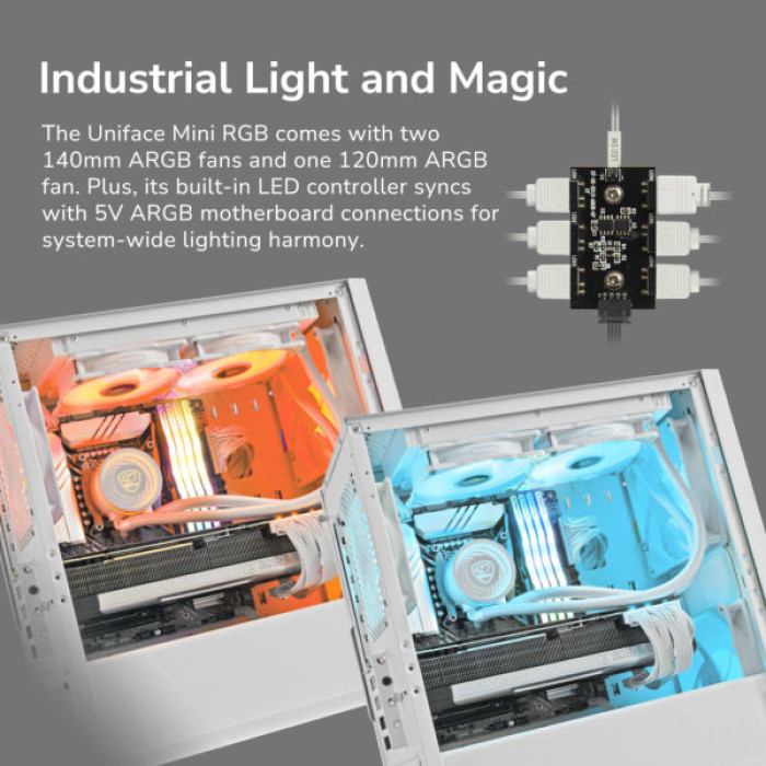 Корпус Cougar UNIFACE MINI RGB Black