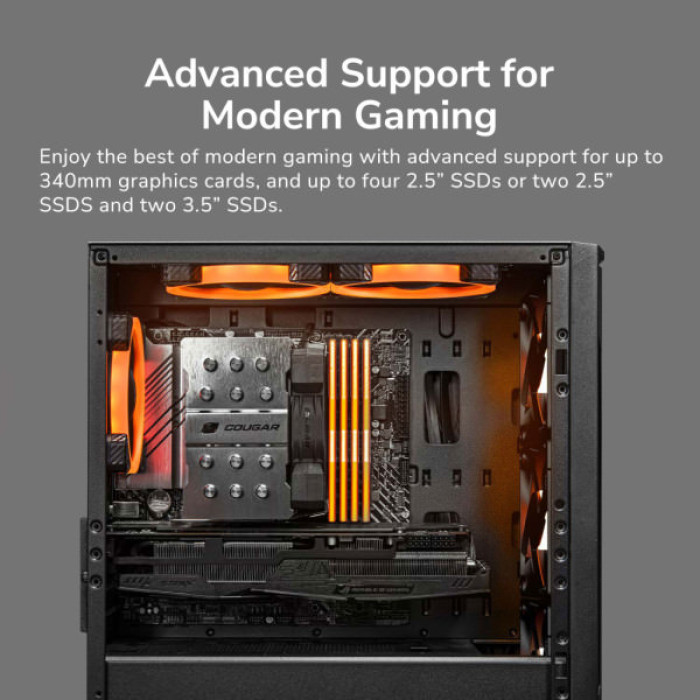 Корпус Cougar UNIFACE MINI RGB Black