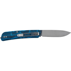 Ніж Boker Plus Tech Tool Damast G10 Blue (01BO557)