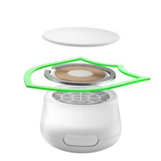 Зарядний пристрій Belkin UltraCharge Wireless 2-in-1 25W white (WIZ039KQWH)