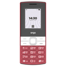 Мобільний телефон Ergo B185 Red