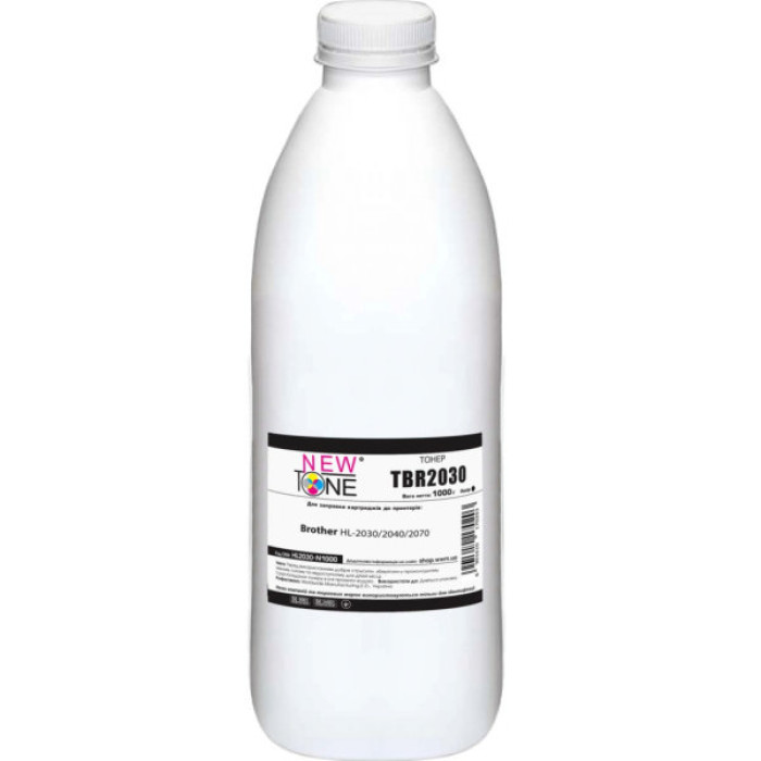 Тонер Brother HL-2030/2040/2070, 1000г Black NewTone (HL2030-N1000)