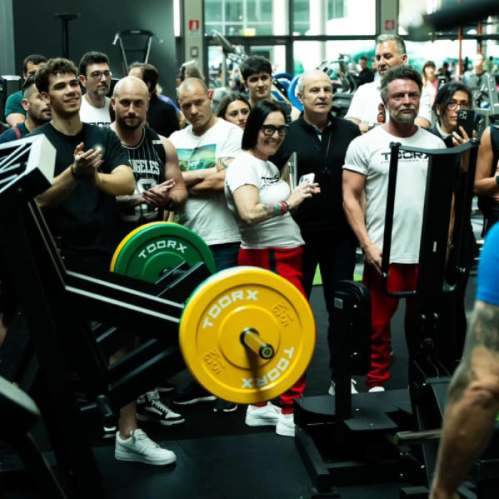 Гриф Toorx 215 см 25 мм з гвинтовими замками (BCV-215) (931117)