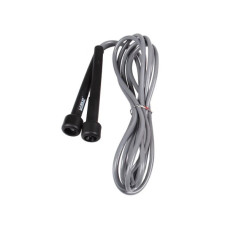 Скакалка LiveUp PVC Jump Rope LS3115-g в тубусі чорний/сірий 275x0.5см (6951376100655)