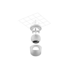 Камера відеоспостереження Ajax TurretCam HL (8/4.0) white