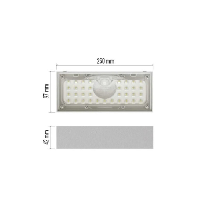 Світильник EMOS 900лм IP65 4000K PIR (ZG165S)