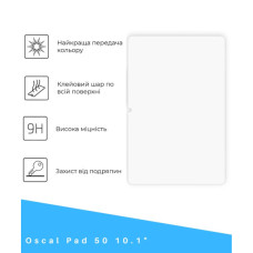 Скло захисне BeCover Oscal Pad 50 10.1" (714608)