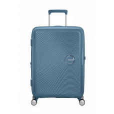 Валіза American Tourister Soundbox 71.5/81 л сіро-синя (32G*51002)