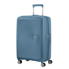 Валіза American Tourister Soundbox 71.5/81 л сіро-синя (32G*51002)