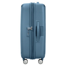 Валіза American Tourister Soundbox 71.5/81 л сіро-синя (32G*51002)