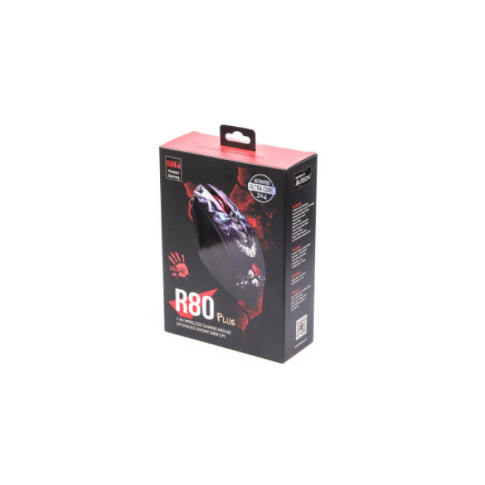 Мишка A4Tech Bloody R80 Plus Wireless Skull (4711421977326)