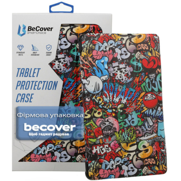 Чохол до планшета BeCover Smart Case Samsung Galaxy Tab A11 SM-X133/X135 8.7" Graffiti (713975)