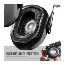 Навушники для стрільби Savior Apollo Gray (EM-APPOLO-GRAY)