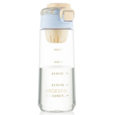Пляшка для води Ardesto Duo 720мл блакитний, бежевий (AR2272DV)