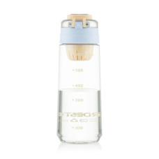 Пляшка для води Ardesto Duo 720мл блакитний, бежевий (AR2272DV)