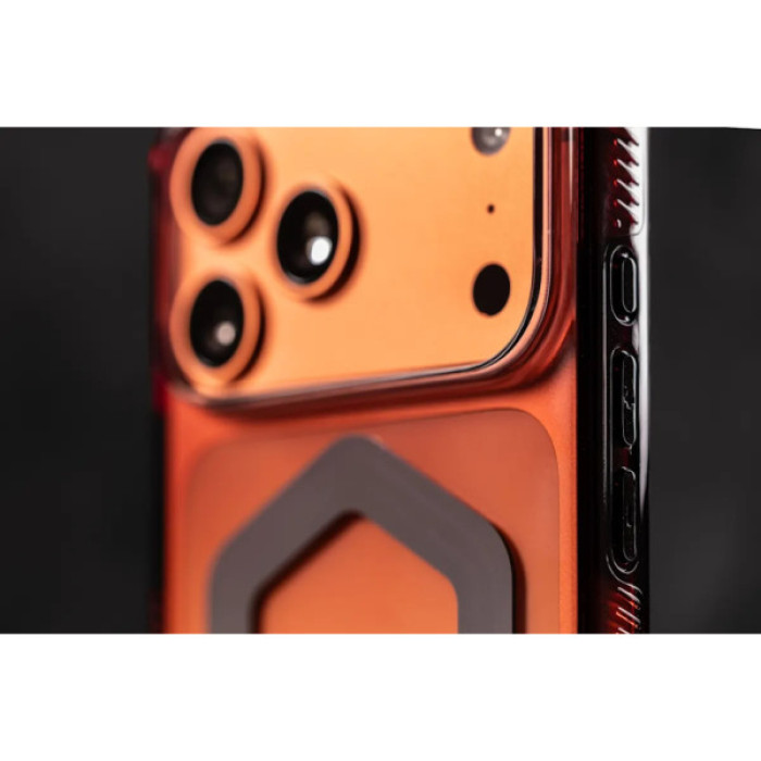 Чохол до мобільного телефона UAG Plyo MagSafe iPhone 17 Pro Max Black/Clear Ombre (11453011404G)