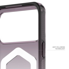 Чохол до мобільного телефона UAG Plyo MagSafe iPhone 17 Pro Max Black/Clear Ombre (11453011404G)
