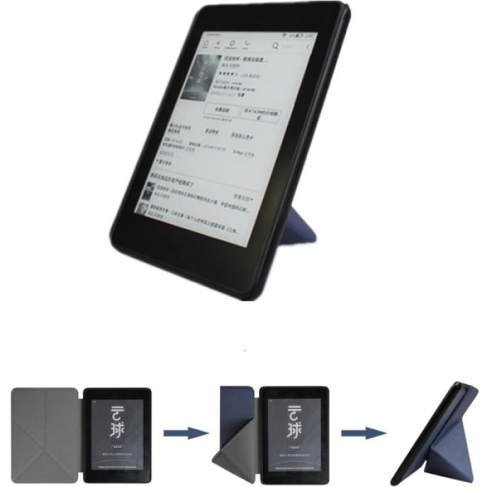 Чохол до електронної книги BeCover Ultra Slim Origami Amazon Kindle Paperwhite 12th Gen. 2024 7"/Colorsoft (2024) Deep Blue (712838)