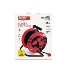 Мережевий подовжувач EMOS катушка 4 роз., 25 м (P08225)