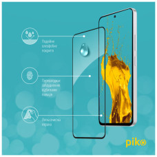 Скло захисне Piko Full Glue Xiaomi Redmi Note 12R Black (1283126589799)
