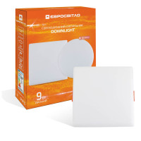 Світильник точковий Євросвітло LED-S-100-9 6400К без рамки